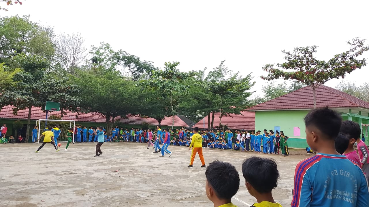 MTsN 1 Way Kanan Gelar Lomba Futsal dan Voli Sambut HUT RI Ke-80
