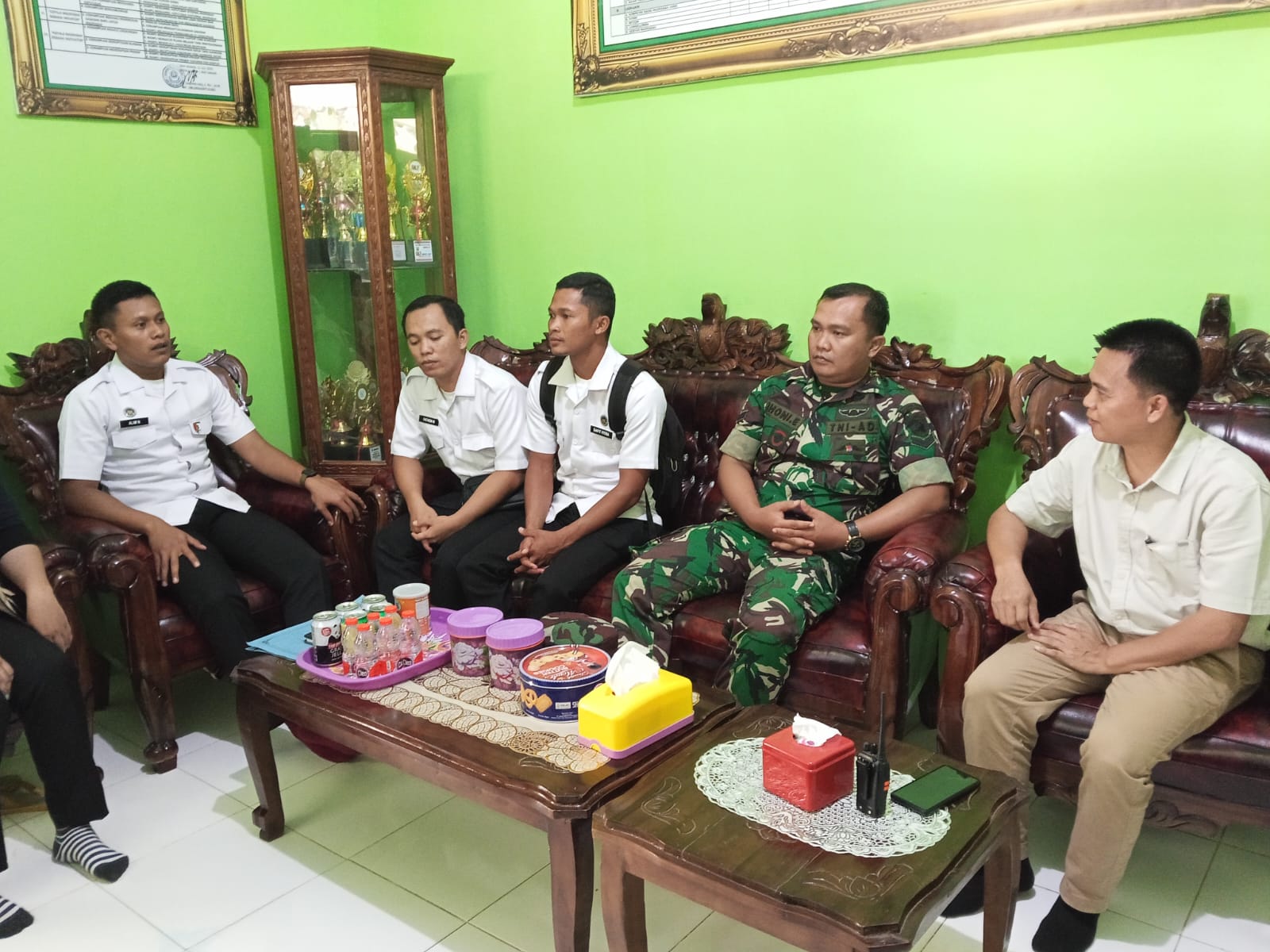 Tim SPPI Lakukan Pendataan Program Makan Bergizi di MTsN 1 Way Kanan