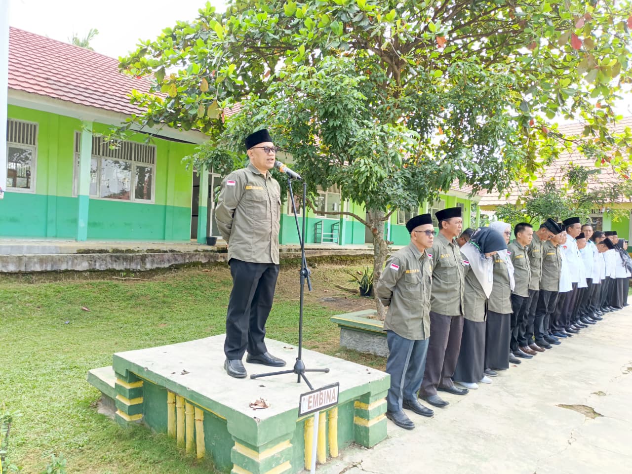 Kepala MTsN 1 Way Kanan Hadiri Pembukaan OMI di MAN 1 Way Kanan