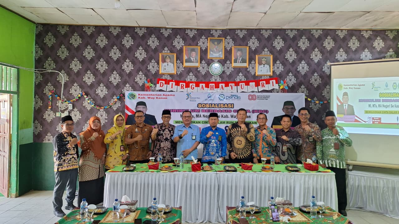 Kepala MTsN 1 Way Kanan: Kurikulum Berbasis Cinta Jadi Langkah Nyata Pendidikan Berkarakter