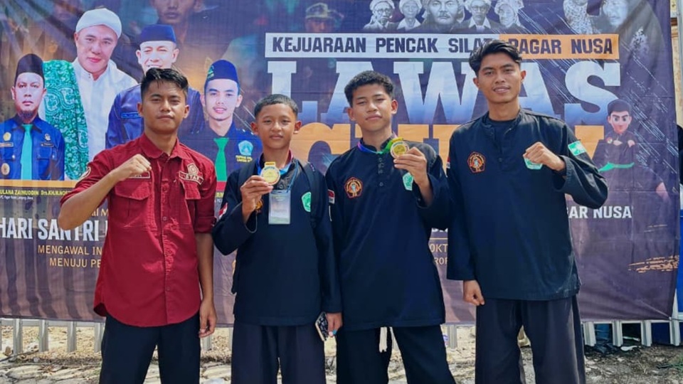 Siswa MTsN 1 Way Kanan Raih Juara 1 Kejuaraan Pencak Silat Pagar Nusa “Lawas Cup V” Lampung Utara