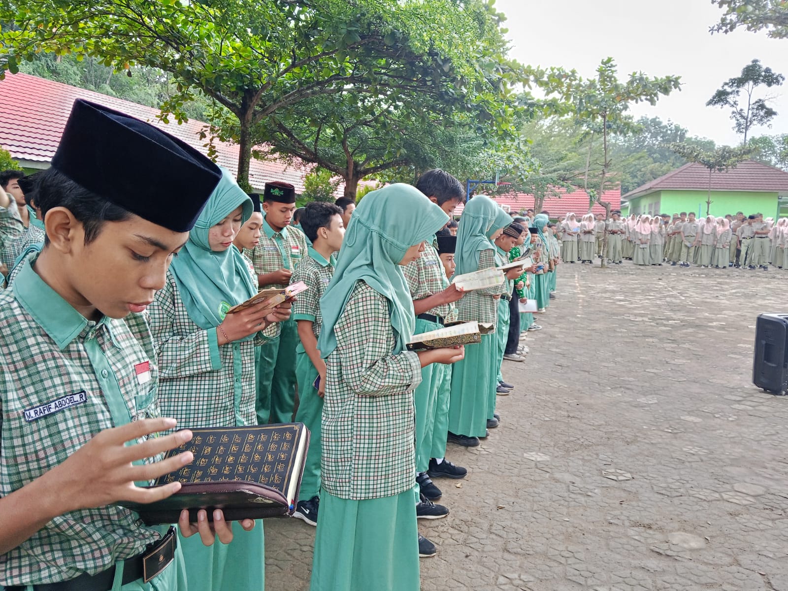 MTsN 1 Way Kanan Galakkan Pembiasaan Asmaul Husna dan Murojaah untuk Tingkatkan Kecintaan Siswa pada Al-Qur’an