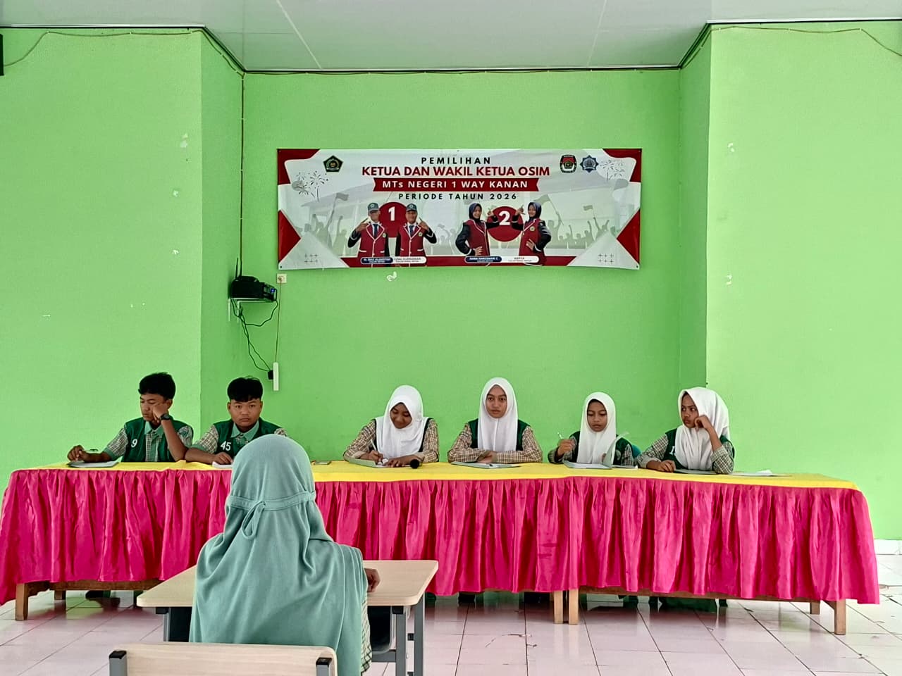 OSIM MTsN 1 Way Kanan Mulai Seleksi Kepengurusan Baru, Hari Pertama untuk Bidang Keamanan