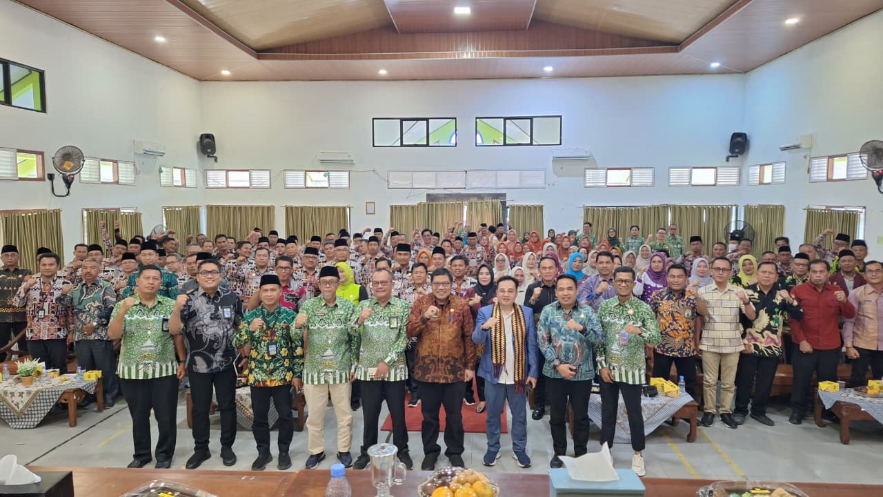 Kepala MTsN 1 Way Kanan Hadiri Silaturahmi ASN Madrasah se-Provinsi Lampung