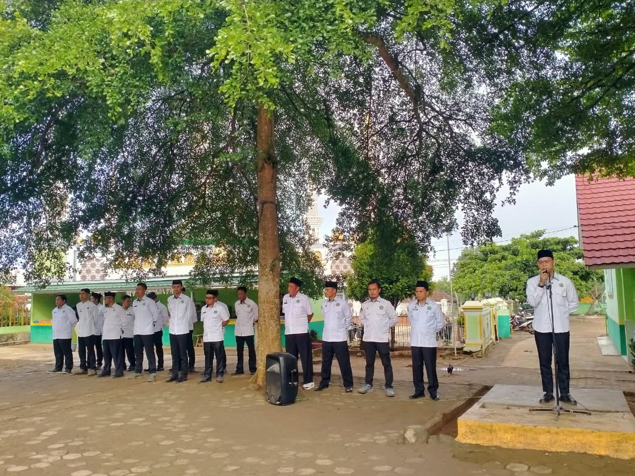 Upacara Bendera MTsN 1 Way Kanan Tekankan Persiapan ASAS Ganjil 2025/2026
