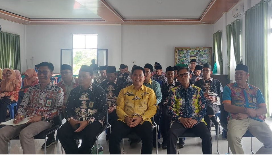 Kepala MTsN 1 Way Kanan Hadiri Rapat Koordinasi Kemenag Kabupaten Way Kanan