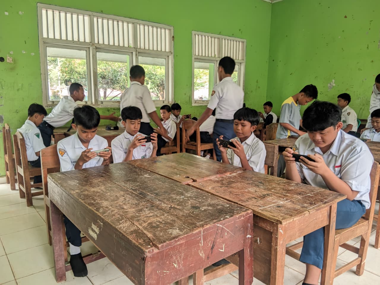 Esports Free Fire Jadi Daya Tarik Class Meeting MTsN 1 Way Kanan