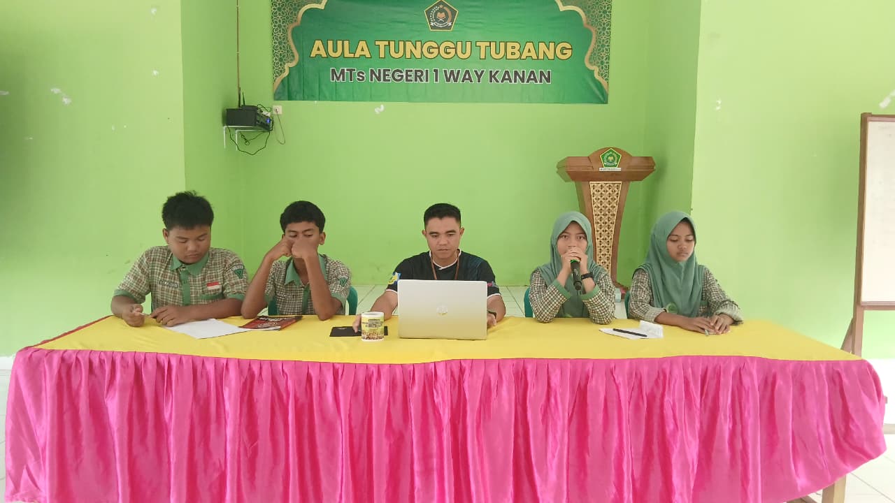 Rapat OSIM MTsN 1 Way Kanan: Evaluasi Isra Mi'raj Hingga Persiapan Pawai Ramadhan
