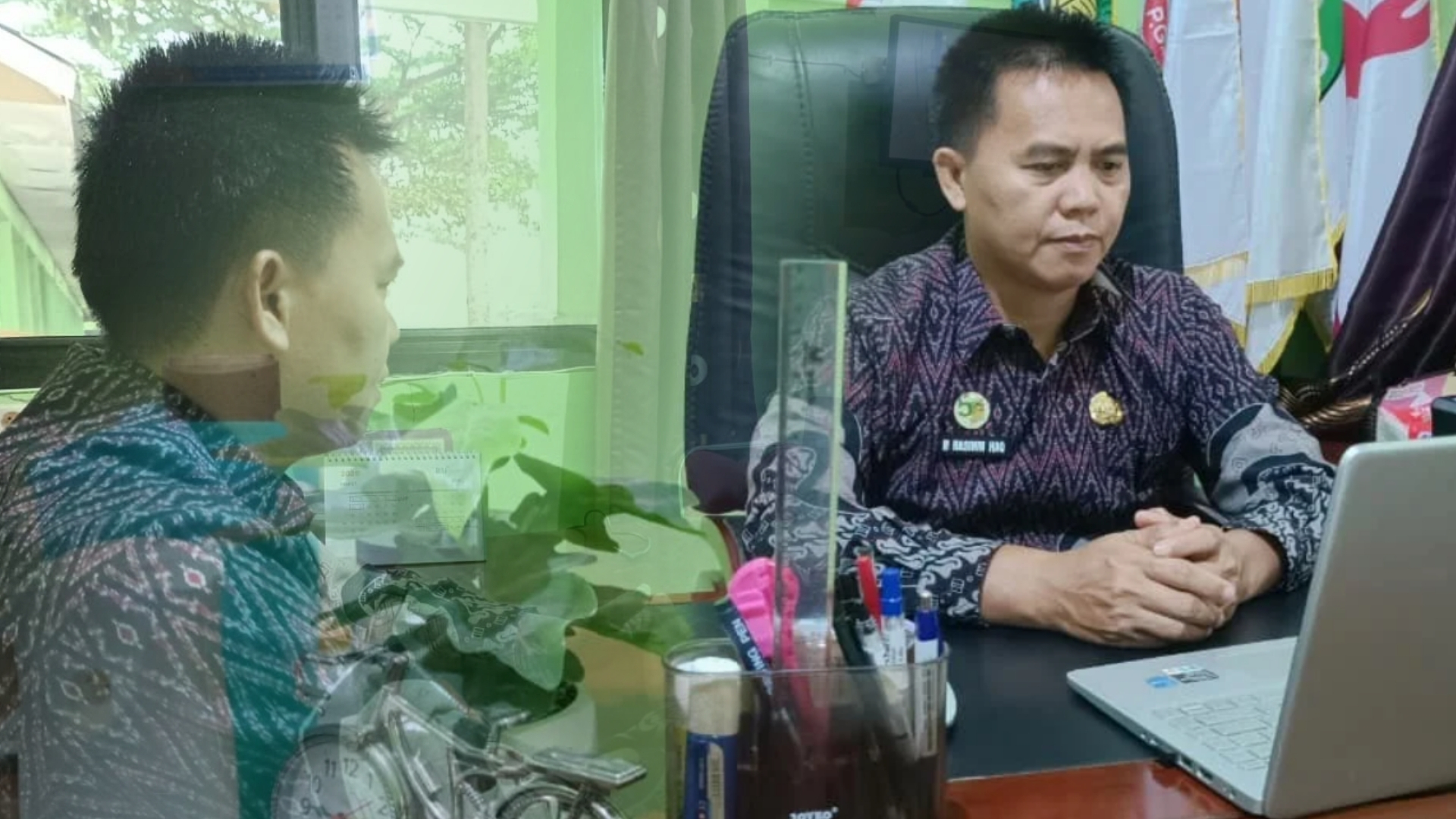 Kepala MTsN 1 Way Kanan Ikuti Launching Integrasi Kurikulum Anti Narkoba BNN RI Secara Daring