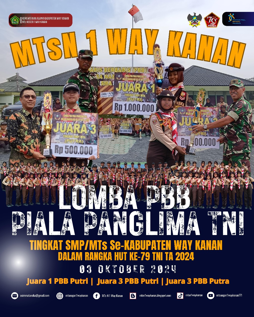 Foto Prestasi: Lomba PBB Piala Panglima TNI