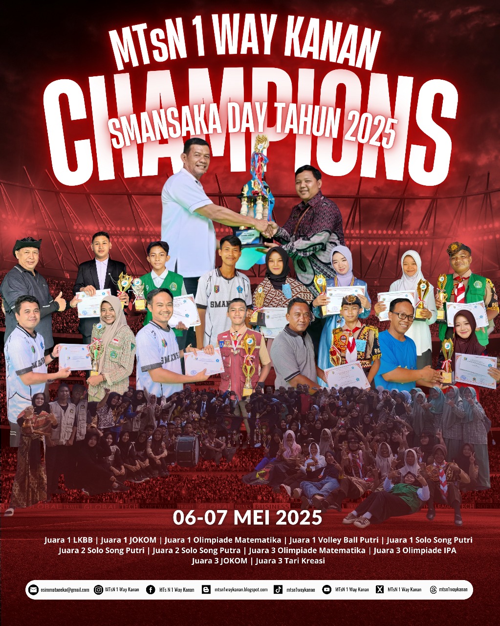 Foto Prestasi: SMANSAKA DAY 2025