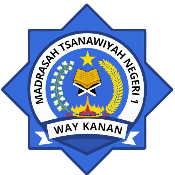 Logo MTsN 1 Way Kanan